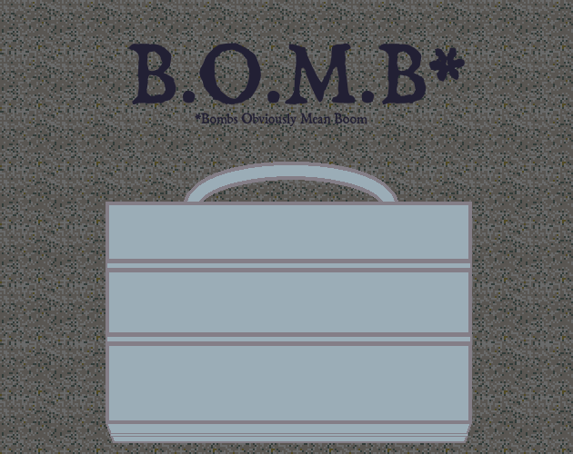 B O M B cover