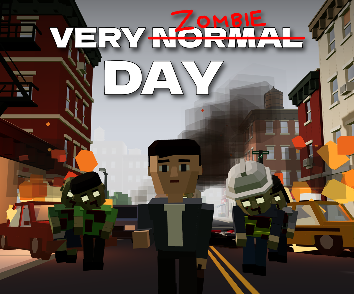 Very Normal Zombie Day cover