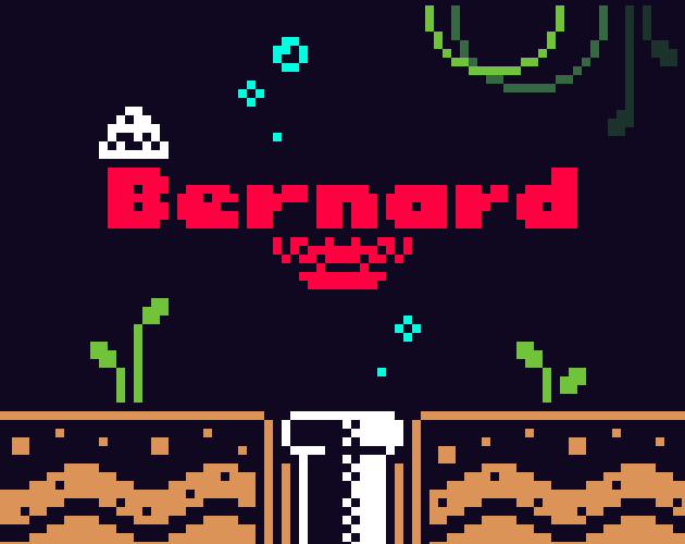 Bernard - LowRezJam 2022 cover