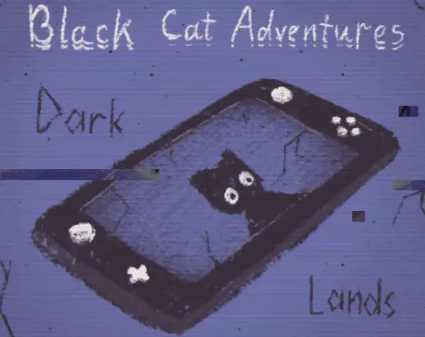 Black Cat Adventures Dark Lands cover