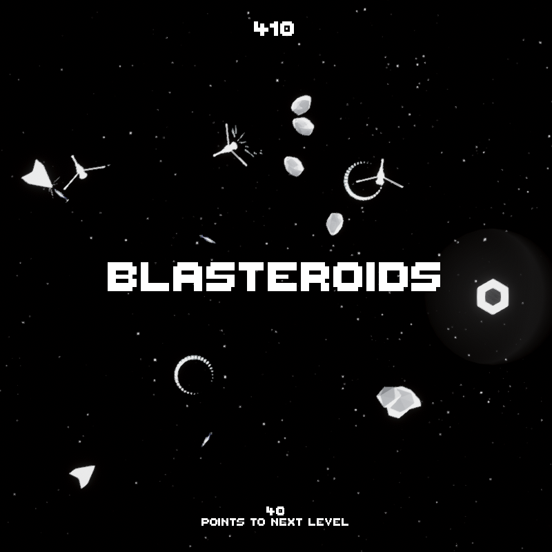 Blasteroids cover