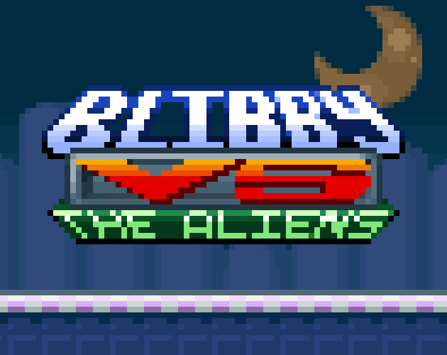 Blibby VS the Aliens cover