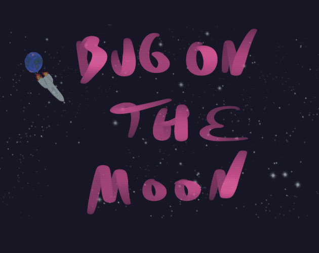 Bug on the moon 🌘🐛 cover