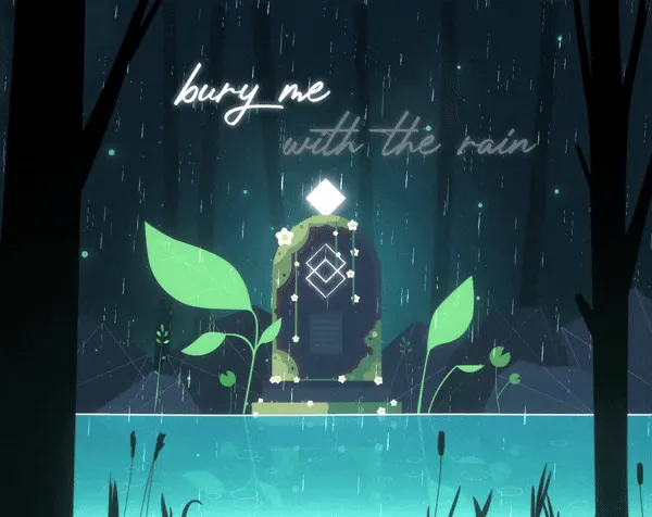 Bury Me With The Rain cover