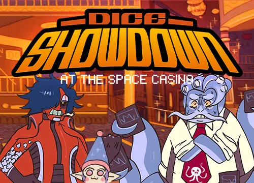 Dice Showdown At The Space Casino cover