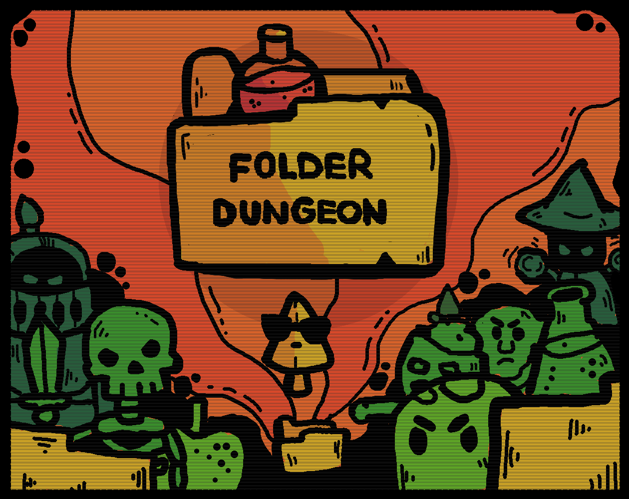 Folder Dungeon (Game Jam version) cover