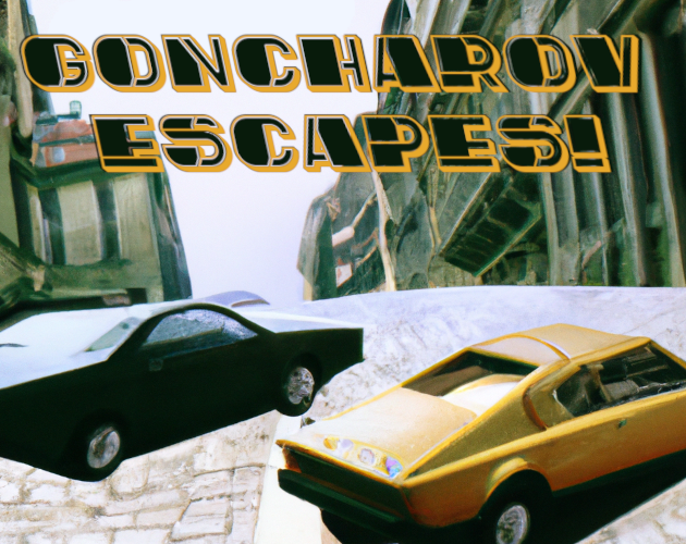 Goncharov Escapes! cover