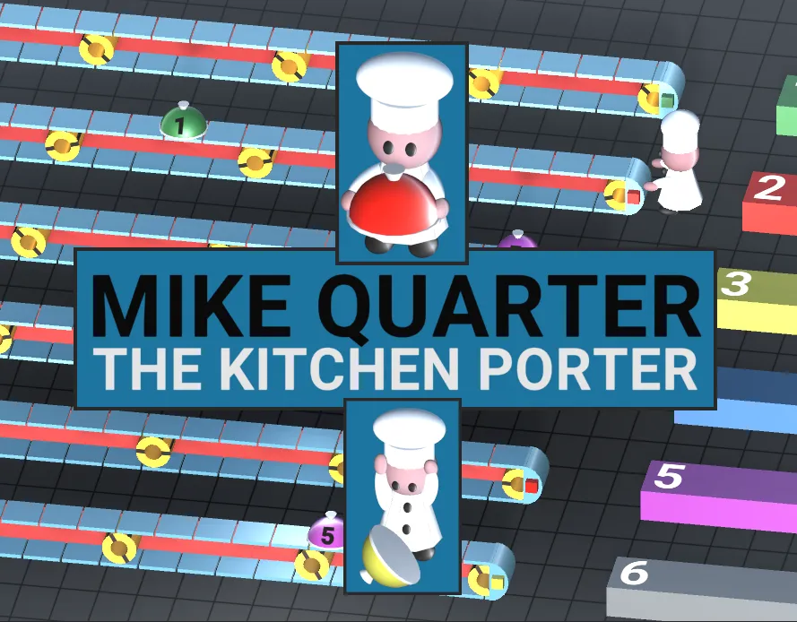 Mike Quarter The Kitchen Porter cover