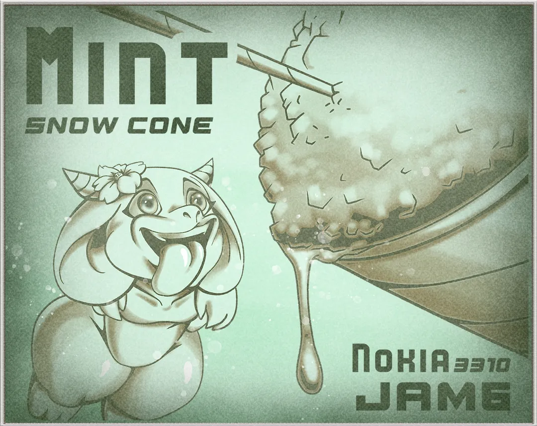 Mint Snow Cone cover