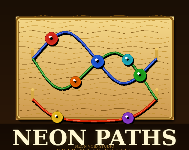 NEON PATHS cover