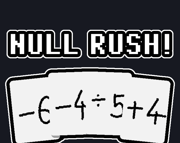 NULL RUSH! cover