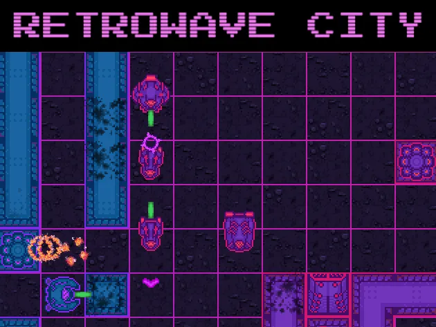 Retrowave City cover