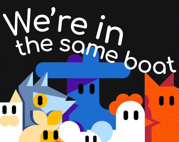 We're in the same boat cover