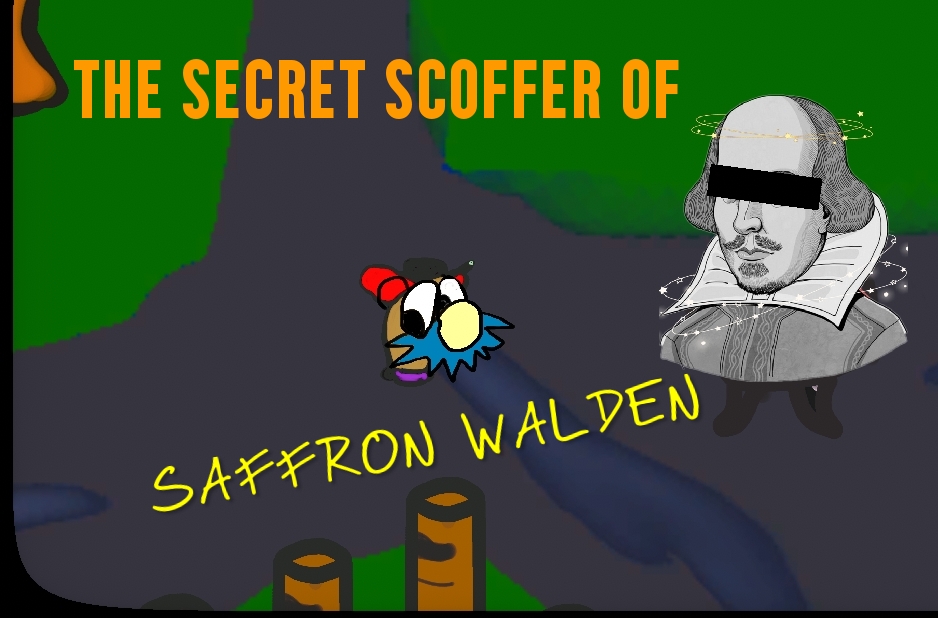The Secret Scoffer of Saffron Walden cover