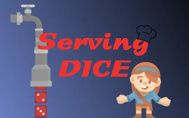 Serving Dice cover