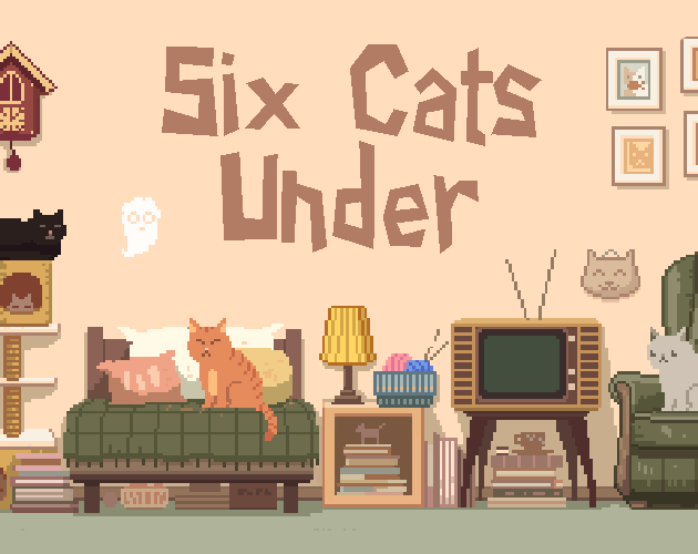 Six Cats Under cover