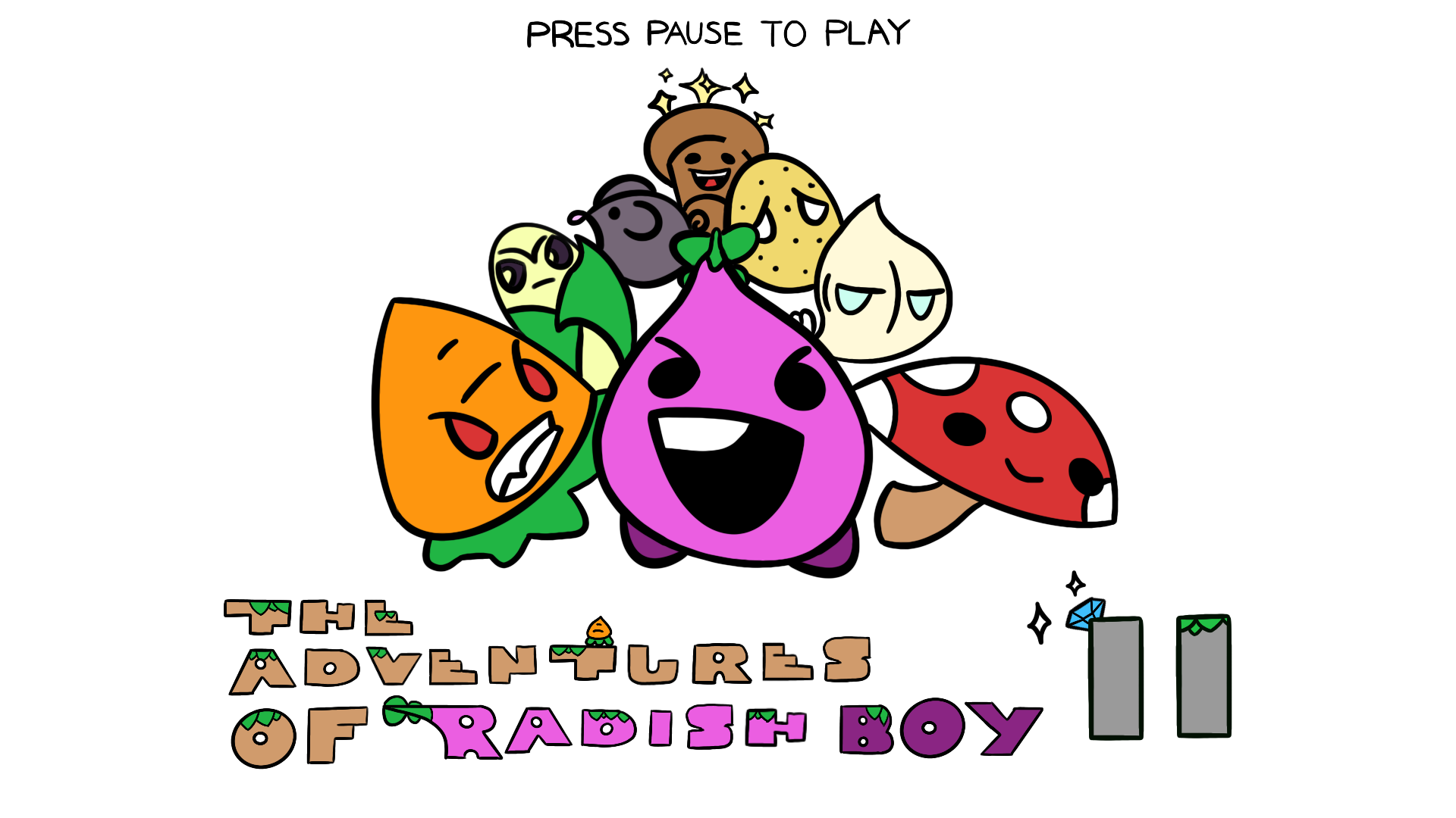 The Adventures of Radish Boy 2 cover