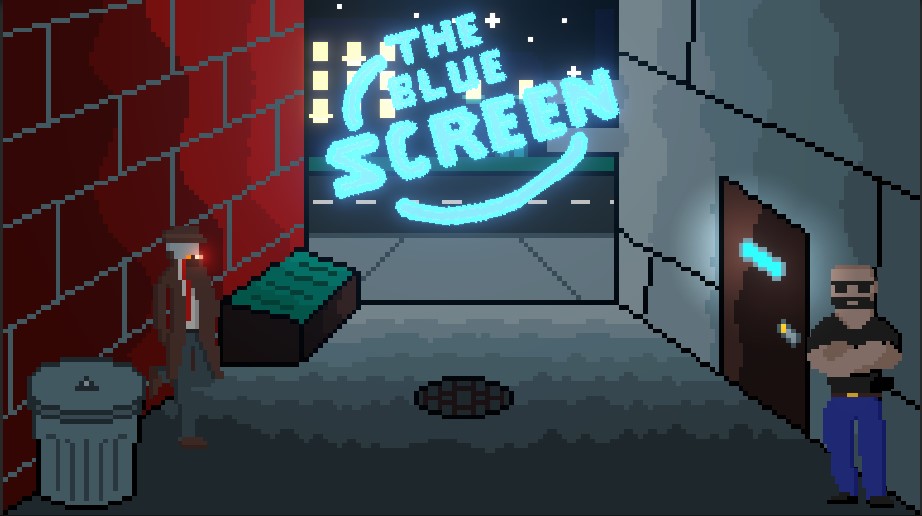 The Blue Screen cover