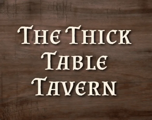 The Thick Table Tavern cover