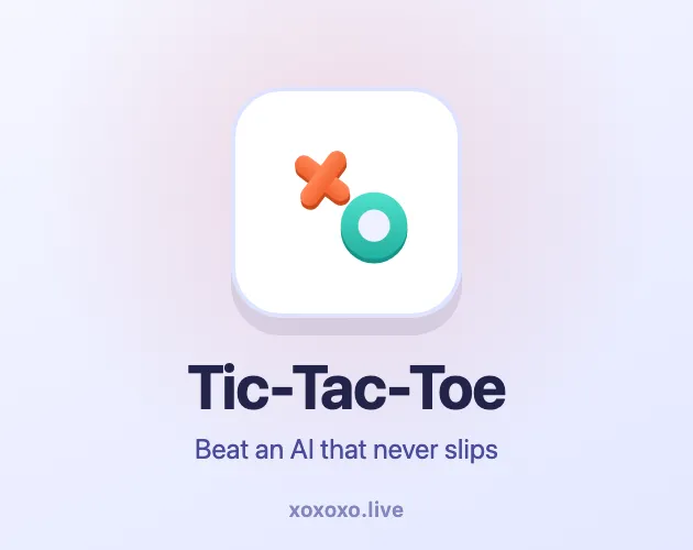 Tic Tac Toe Pass And Play Or Beat The Computer cover