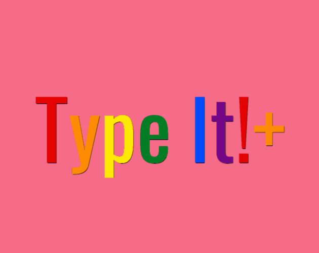 Type It Plus cover