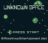 Unknown Space: GBJam11 Edition cover