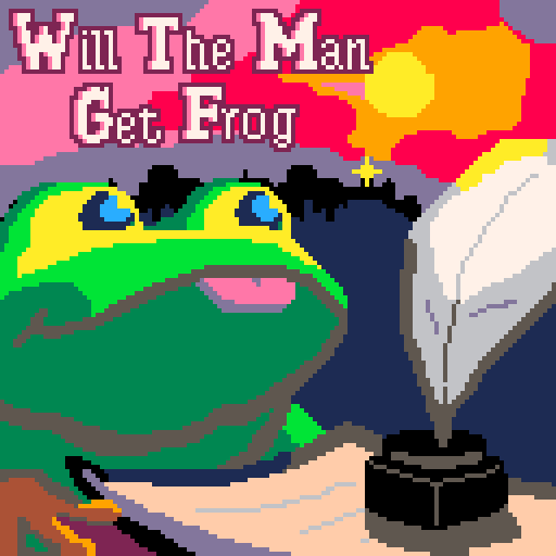 Will The Man Get Frog cover