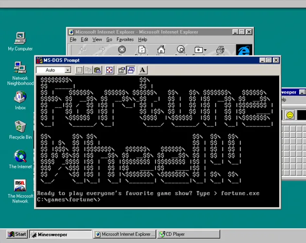 Win95 Fortune Wheel cover